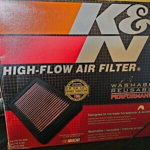 K&N HI-FLOW auto engine air filter, 33-2387 Lexus/Toyota